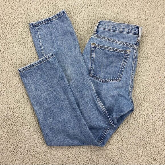 Everlane Women's The 90's Checky Straight Fit Cropped Jeans   |  Size:  25 - Picture 6 of 14